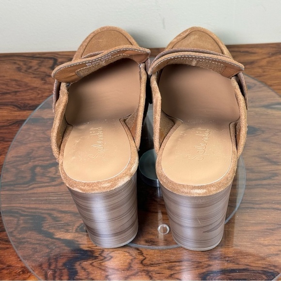 Splendid Vina Suede Platform Clog in Toffee NWOT - Picture 10 of 15